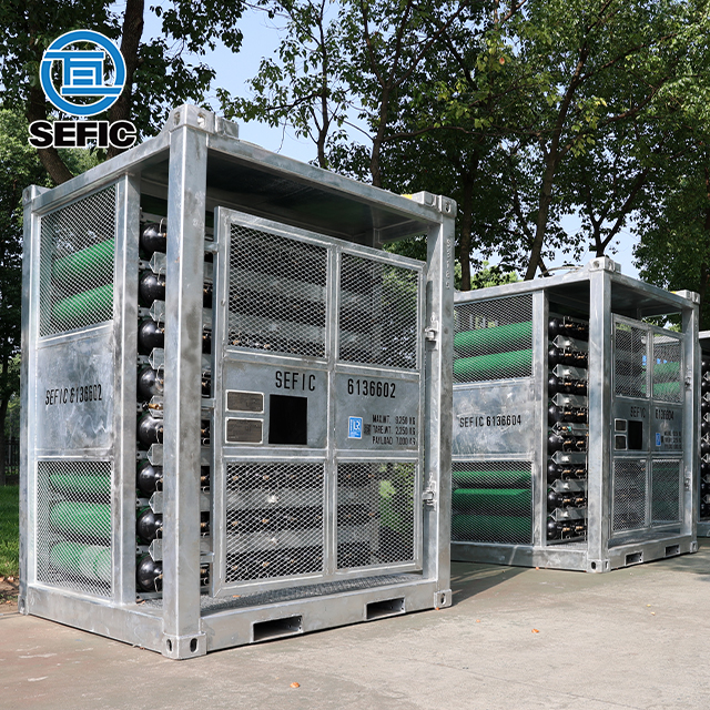 8x8 64 units Offshore Cylinder Rack