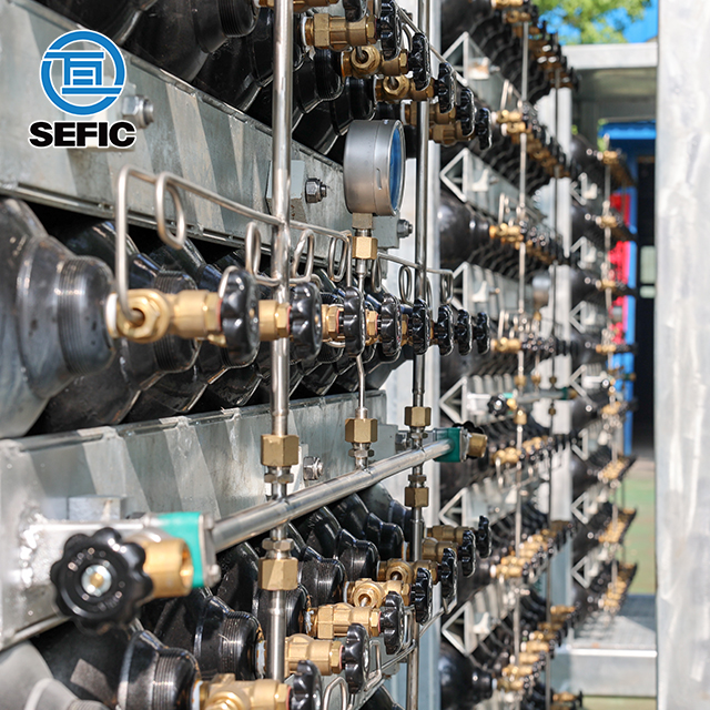 8x8 64 units Offshore Cylinder Rack