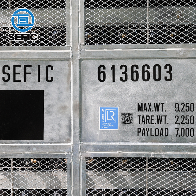 8x8 64 units Offshore Cylinder Rack