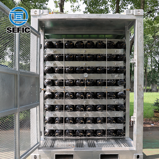 8x8 64 units Offshore Cylinder Rack