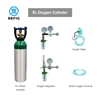 ISO9809-1 5L Medical Oxygen Gas Cylinder