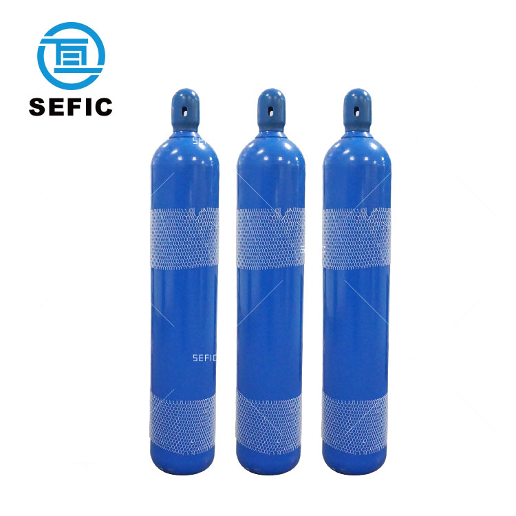 40L Seamless Steel Cylinder Oxygen Cylinder 